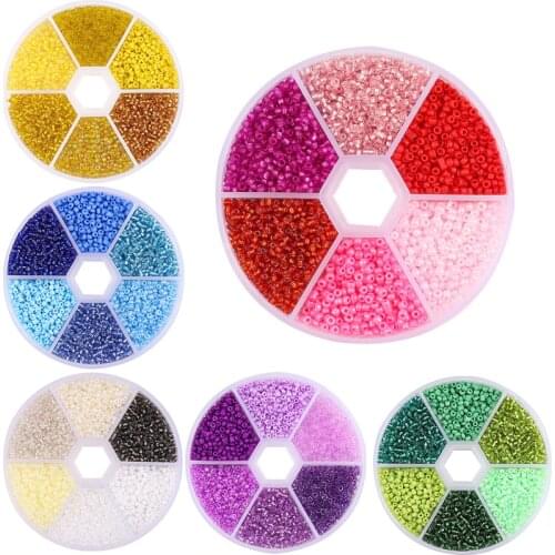 Box Set Wholesale Czech Glass Seed Beads Belt Charm Seedbeads Rondelle Spacer Bead For DIY Bracelet Necklace Jewelry Making