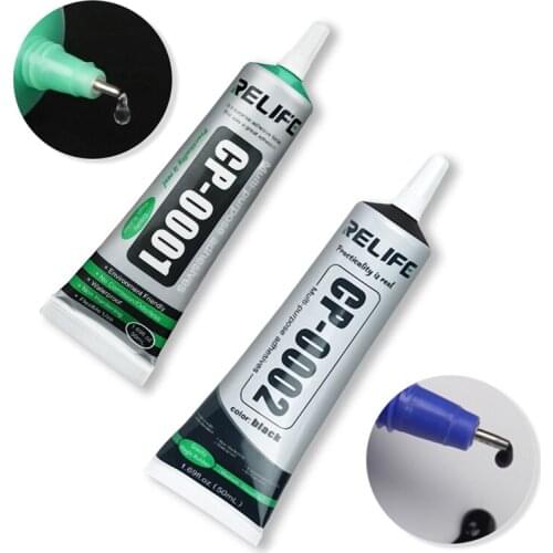 SUNSHINE Transparent/Black Phone Screen Glue CP0001/CP0002 For Repair touch screen warped screen frame glue with needle DIY glue