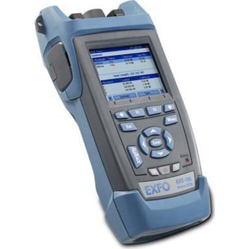 Handheld EXFO OTDR AXS-110-23B-04B 1310/1550nm, 37/35dB,Integrated VFL, Touch Screen Optical Time Domain Reflectometer BY DHL