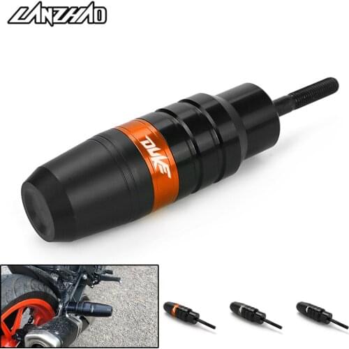 Duke Frame Sliders Crash Pad Motorcycle CNC Aluminum Exhaust Protection Falling Protector for KTM Duke 390 2017 2018 2019 2020
