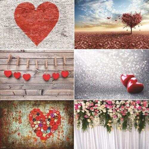 Vinyl Custom Photography Backdrops Prop Valentines Day Photography Background 200509H-02