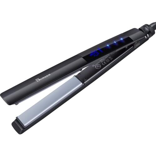 Surker Negative ion Hair Straightener LED Touch screen Curling Iron for Women Ceramic Styling Tools lisseur cheveux