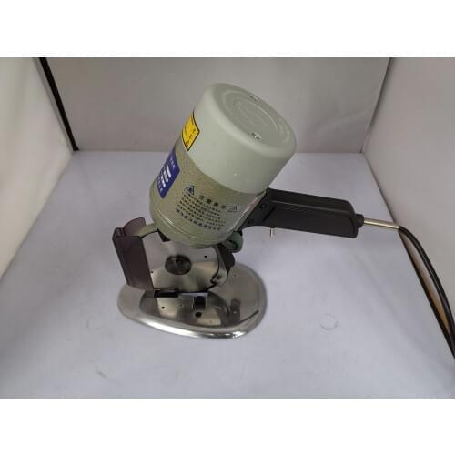 Lejiang YJ-125 type 120mm Blade ,Electric Cloth Cutter Fabric Round Knife Cutting Machine