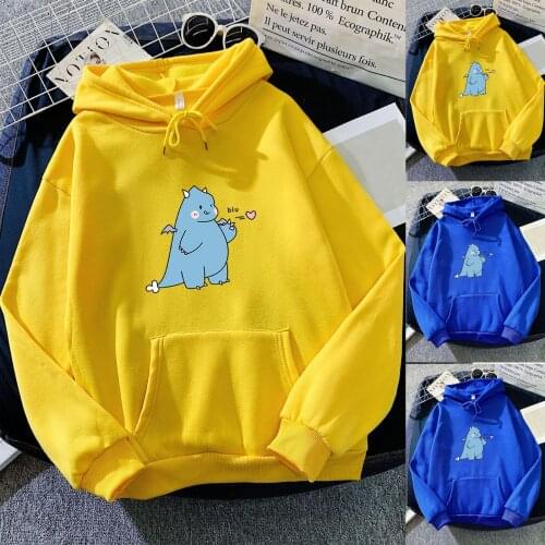 2021 Oversized Hoodie for Women Casual Printed Top Long Sleeve Loose Hooded Sweatshirt Top With Pocket Korean Fashion moletom