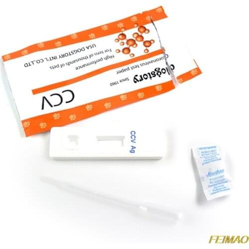 Quick Test Paper Card Pet Canine CDV/CCV/CPV Parvovirus Detection