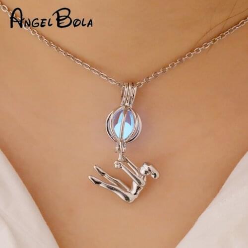 2020 Hot sale sports athletes oyster pearl semi precious stones diy necklace set