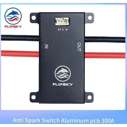 2021 New Arrival Flipsky Anti Spark Switch Aluminum pcb 300A for Electric Skateboard /Ebike/ Scooter/Robots Protect ESC