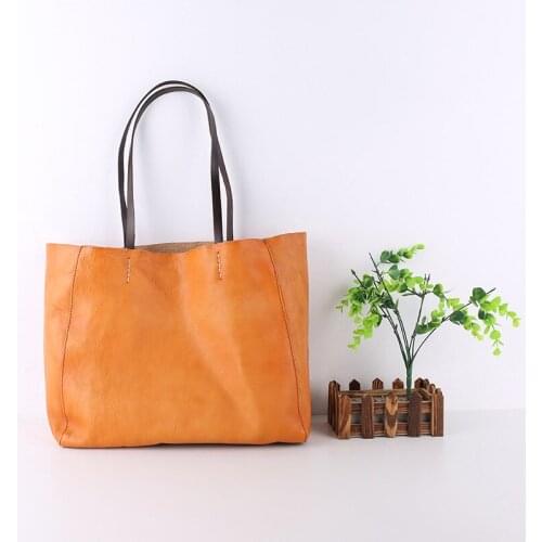 2021 High Quality Women Fashion Leisure Large Capacity Shoulder Bag Ladies Soft Leather Commuter Tote Bag