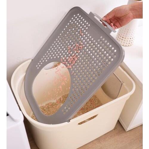 256 Cat Sand Pot Super-large Cat Toilet Anti-splashing Dung Pot Fully Closed Anti-odor Sand Pot Deodorizing Pot