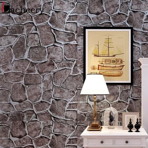 Living Room TV Background Wall Covering Waterproof Self Adhesive Vinyl Brick Wallpaper Roll for Modern Bedroom Decorative Decals