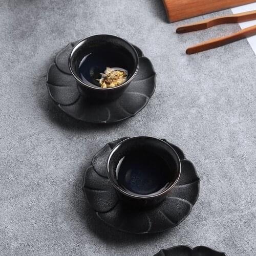 Guopin apanese Creative Ceramic Porcelain Master Tea Cup Teaware Kung Fu Tea Set Single Water Cups Coffee Tea utensils kettle