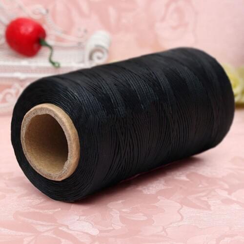 WITUSE Best Price! 260 Meters 0.8mm Leather Waxed Thread Cord for Knitting Handicraft Hand Polyester Stitching Thread Multicolor