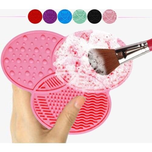 New Three-leaf Ring Scrubbing Pad Best Selling Beauty Products Silicone Cleaning Scrubbing Pad Various Shape Combinations