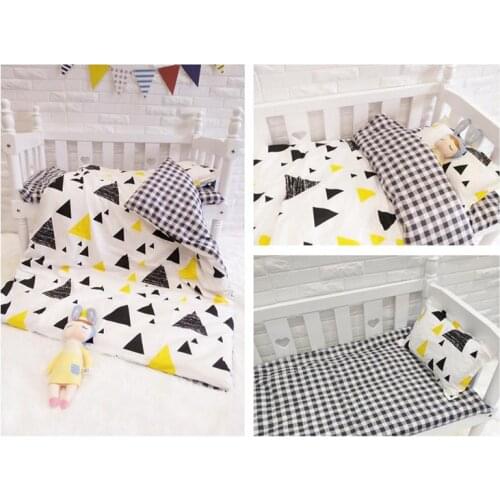 New Arrive Cotton Baby Crib Bedding for Newborns Toddler Soft Bed Warm Soft,Duvet/Sheet/Pillow, with filling