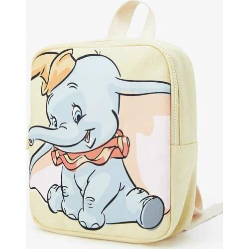 Disney new cartoon childrens backpack spring and summer Mickey Dumbo print backpack