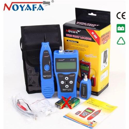 NOYAFA NF-308 Wire Tracker Diagnose Tone UTP STP RJ11 Telephone USB RJ45 Coacial LAN Network Cable Tester NF-308B Line Finder