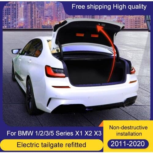 Electric tailgate refitted For BMW 1 2 3 5 6 series X1 X2 X3tail box intelligent electric tail gate door power operated trunk