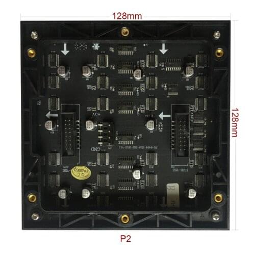 P2 RGB pixel panel HD display 64x64 dot matrix P2 smd rgb led module