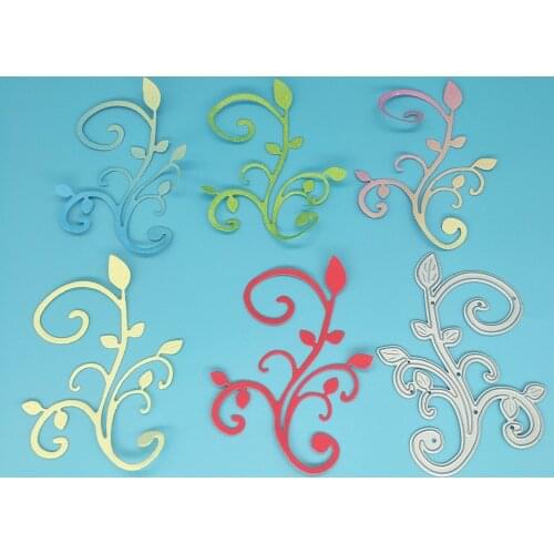 Plants, flowers, leaves, lace, DIY metal cutting dies, scrapbook card making, embossed background, handmade artwork