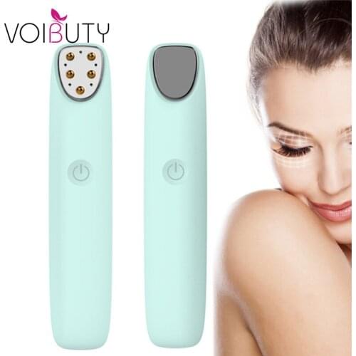 RF EMS Eye Wrinkle Removal Messager Radio Frequency Mesotherapy Electroporation Face Anti Aging Lifting Tighten Beauty Care Tool