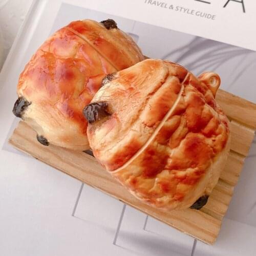 Crisp Bread Silicone Case for Airpods 1 2 Cartoon Cute Case for Apple Airpods Pro Wireless Earphone Cover Chaging Box