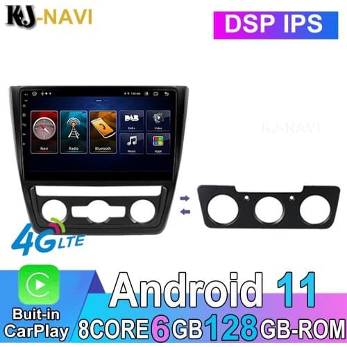 Android 11.0 System For Skoda Yeti 5L 2009 2011 2012 2013 2014 No DVD Car Player Radio Multimedia Video Navigation GPS 4G Lte