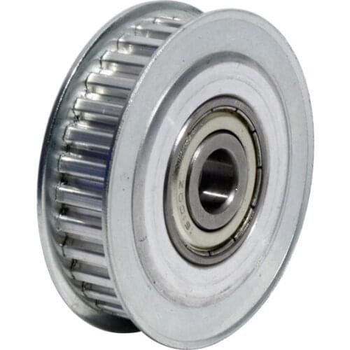 Type 32T Aluminium Gear Teeth Width 11mm 3D Printers Parts For Pulley Part 32T Aluminium Gear Pulley For 3D Printer