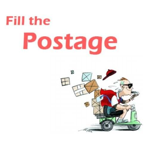 Fill the postage Post special, need how much how much to buy