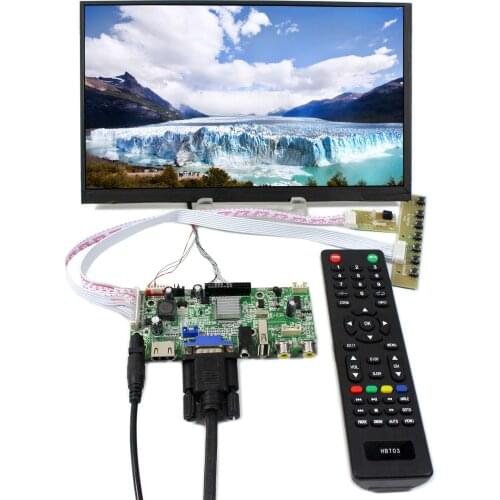 LTL106AL01 10.6inch LCD Screen HD MI VGA AV USB LCD Controller Board Backlight WLED 1920x1080