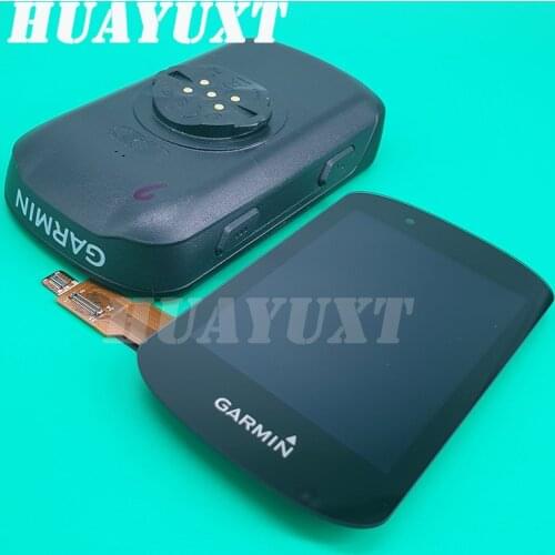 2.6 inch LCD screen for GARMIN EDGE 830 GPS LCD Screen with Touch screen digitizer and Edge 830 back cover with battery