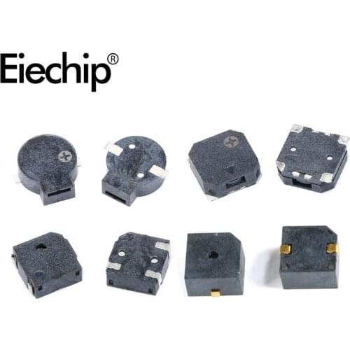 5PCS SMD Buzzer 5020 7525 8530 9650 3V 3.6V 5V Magnetic MINI Active Passive Piezo Buzzers Loudspeaker For Arduino Electro Kit
