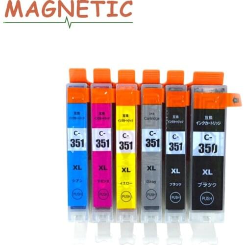 6pcs For canon pgi350 pgi-350 compatible ink cartridge for canon MX923 MG5430 ip7230 MG6330 printers pgi-350
