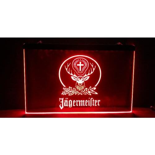 B-10 Jagermeister Deer head LED Neon Sign
