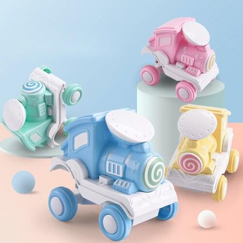 Baby Hand Rolling Car Toys for Children Pull Back Car Inertia Dump Stunt Car Friction Train Toys Baby Educational Game Toys