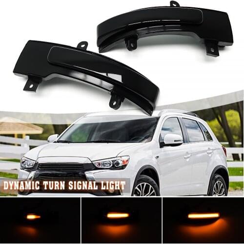 Dynamic Turn Signal Light For Peugeot 4008 2012-2017 For Citroën C4 Aircross LED Side RearView Mirror Lamp Lights Accessories