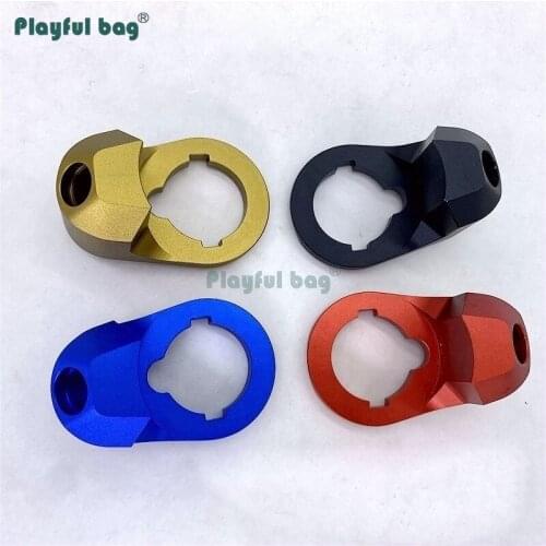 Playful bag AEG GBB connector Brace tube strap buckle OD buckle Colorful CS decoration Gel ball gun toys parts AQA92