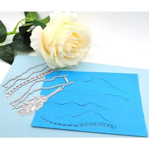 Julyarts Tree Garden Die Metal Cutting Die Stencil For Troquele Scrapbooking Stamp Card Making Die Metal Crafts Die Cut Stitch
