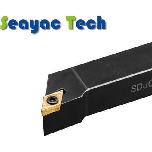 1PCS x SDJCR1616H11+10 PCS x DCMT11T304 CARBIDE INSERTS