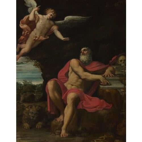 Religious figures Christian canvas printings oil painting classical angels boy printed on canvas wall art decoration picture