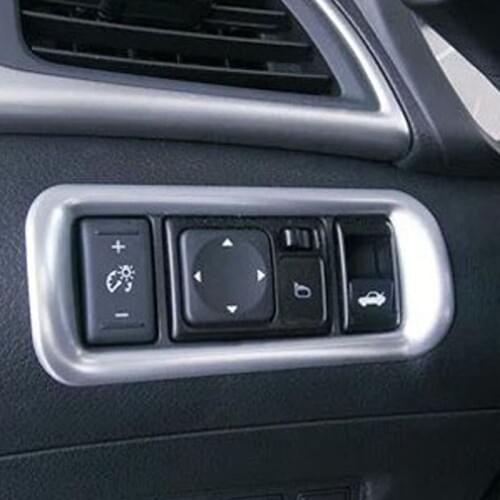 Left-driving Headlight Switch Button Cover For Tiida 2016 New Products Car Interior Accessories