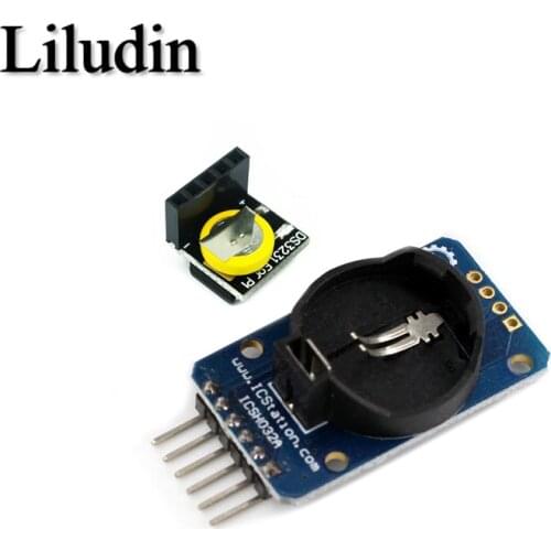 DS3231 AT24C32 IIC Module Precision Clock Module DS3231SN Memory module DS3231 mini module Real Time 3.3V/5V For Raspberry Pi