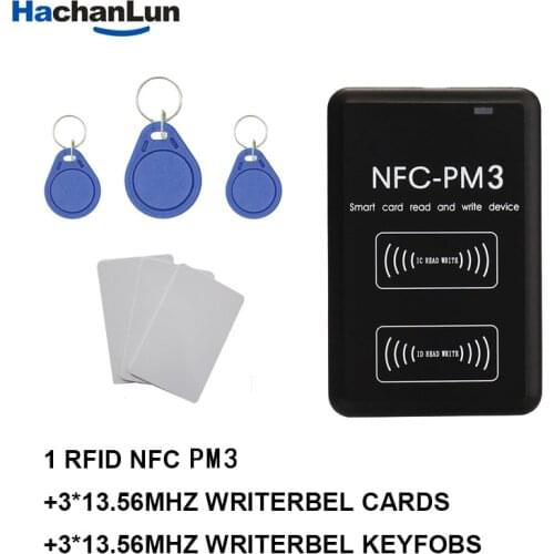 NEWEST RFID NFC PM3 13.56MHZ Smart Card Duplicator With Full Writer Decoding Function Copier Programmer IC full decryption