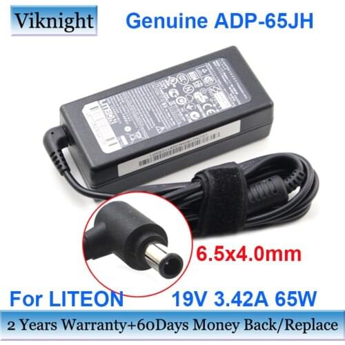 Genuine LITEON 19V 3.42A LCD Monitor AC Adapter For LG R400 R410 43LF510V TV 34UM67 26LN4600 M2380D M2380DF M2780DF PA-1650-68