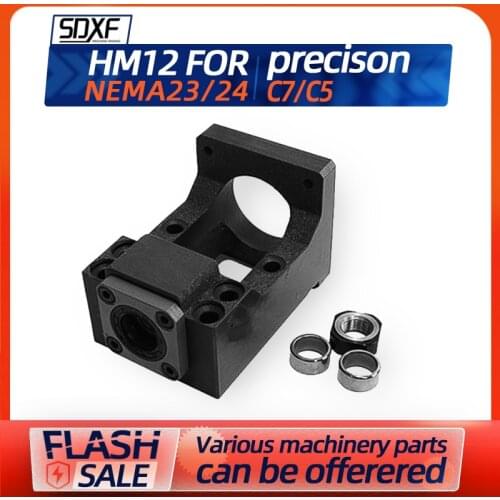 Screw Servo Motor Integrated Drive Base HM12-57 / HM12-60 Cast Iron