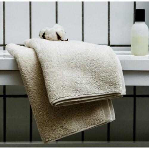 Good Water Absorption Bath Towel No Fade Houshold Solid Color Bathing Towel Kids Adults for Home Bathroom Serviette De Bain