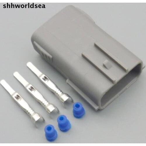 Shhworldsea 5/30/100sets 2.2mm 4-10 Coil Connector Kit - Crimp sensor socket for nissan for mitsubishi