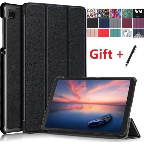 Smart Folio Case For Samsung Galaxy Tab A7 Lite 8.7 2021 Slim Lightweight Smart Shell Stand Cover for Glaxy SM-T220 SM-T225 Case