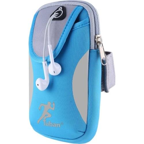 Unisex Bag For Phone On Hand Sports Running Armband Bag Case Cover Armbands Mobile Phone Bags Holder Outdoor Sport Arm Pouch