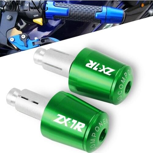 Motorcycle Handlebar Grip End Caps Plugs Moto Handle Bar For Kawasaki Ninja ZX-7R ZX7R ZX7RR 1989-2003 1990 1991 1992 1993 1994