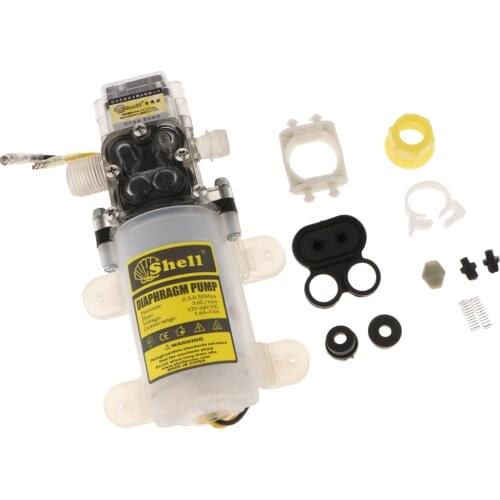 12V DC 60W High Pressure Diaphragm Pump Self Priming Variable Frequency Pump Jet